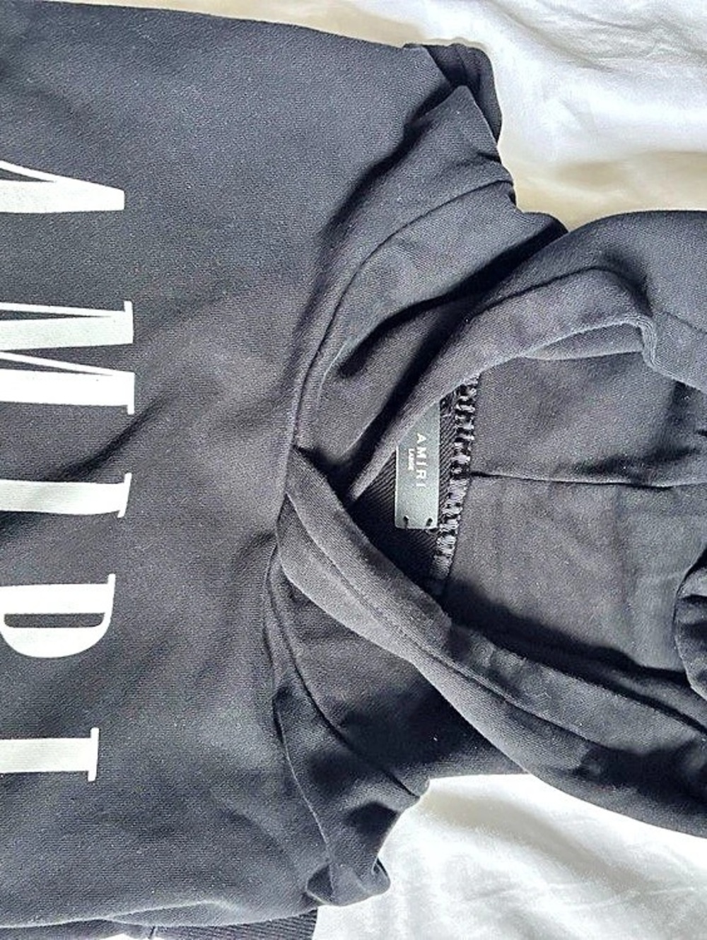 Men’s Amiri Large black hoodie